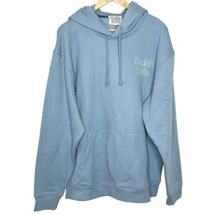 Scotch & Soda Relaxed Fit Graphic Hoodie Mens XL Embroidered Fleece Sweatshirt